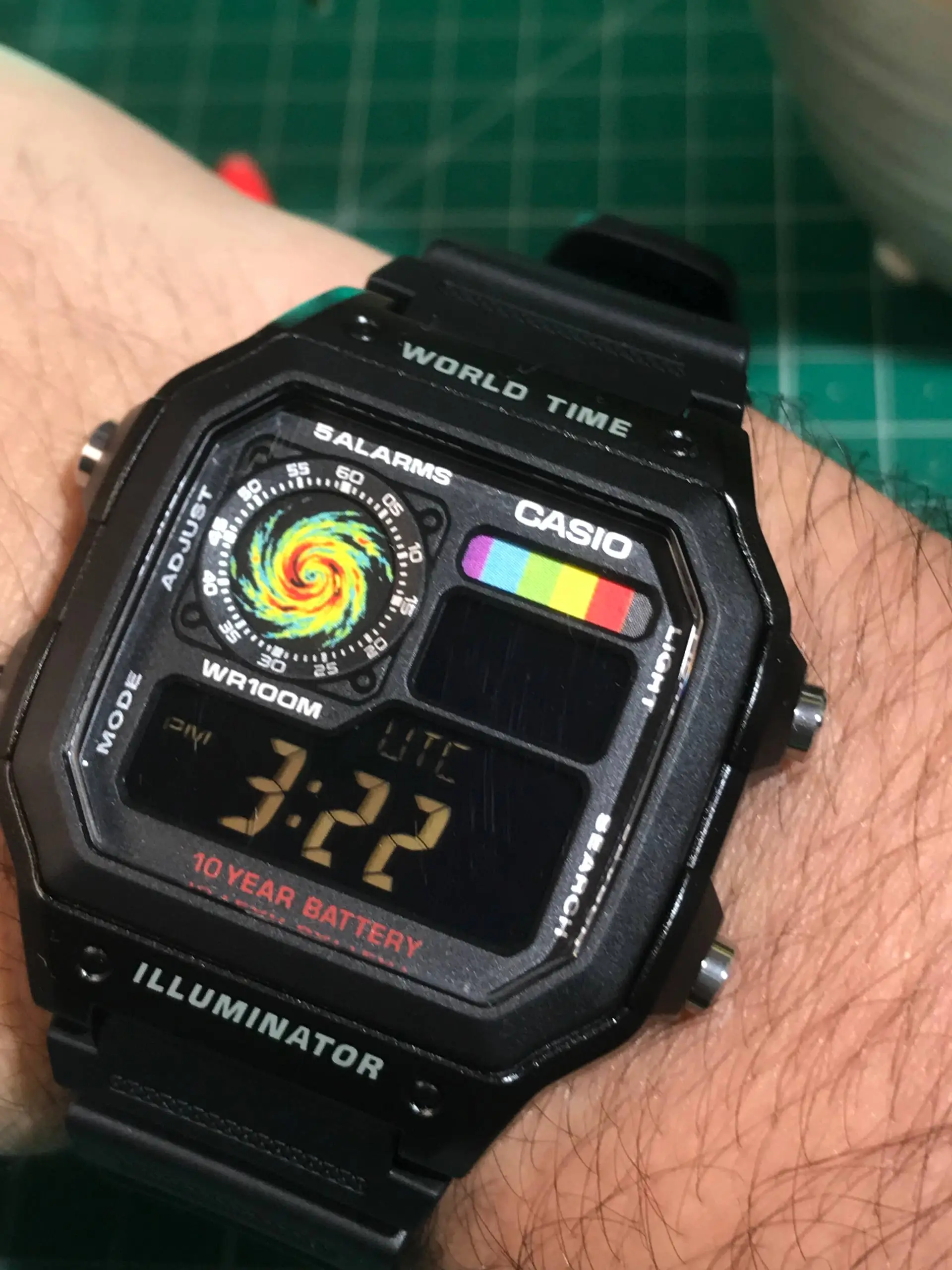 Custom Casio AE-1200 (Royale),The Vortex, Hurricane Mod