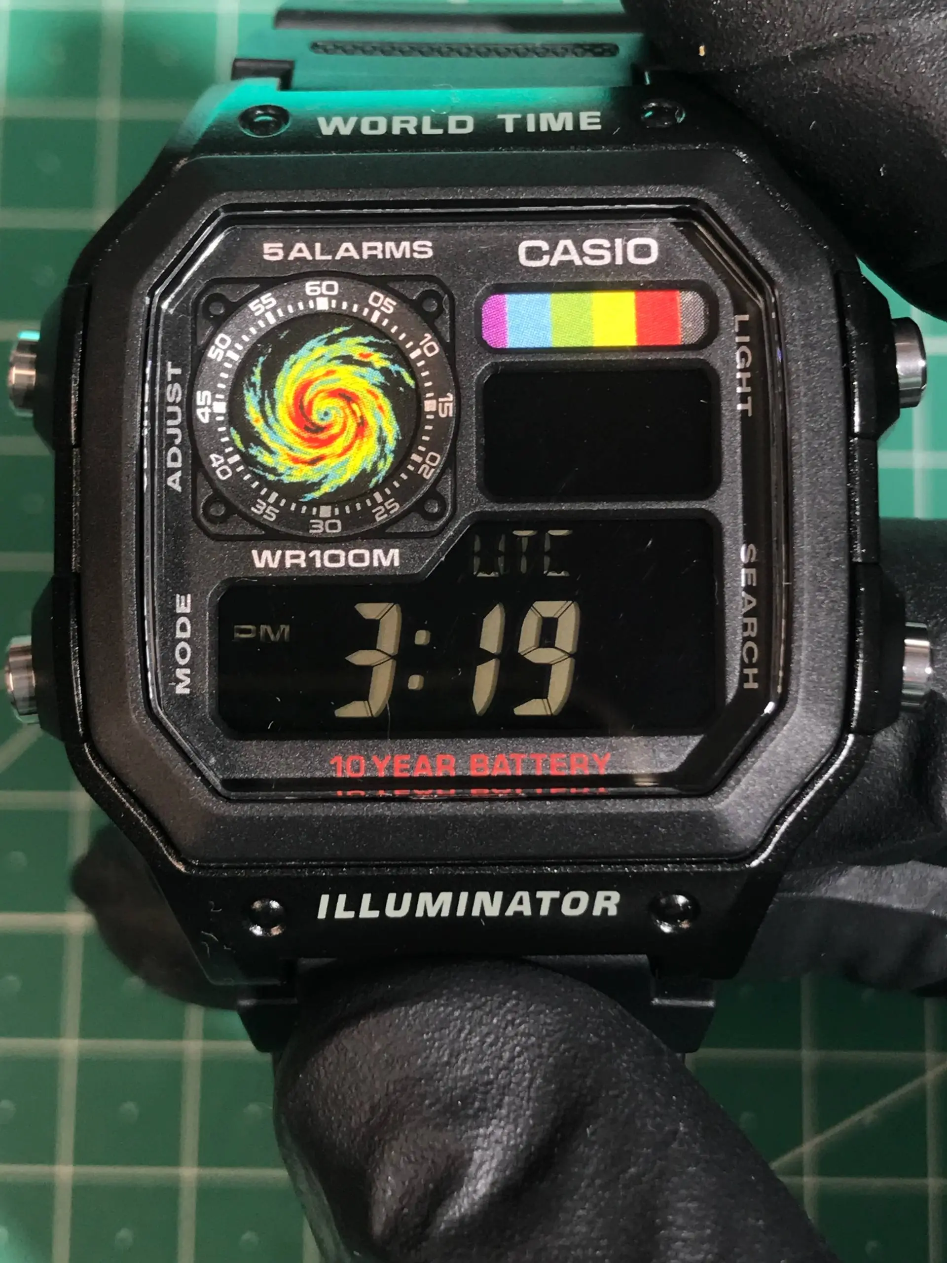 Custom Casio AE-1200 (Royale),The Vortex, Hurricane Mod